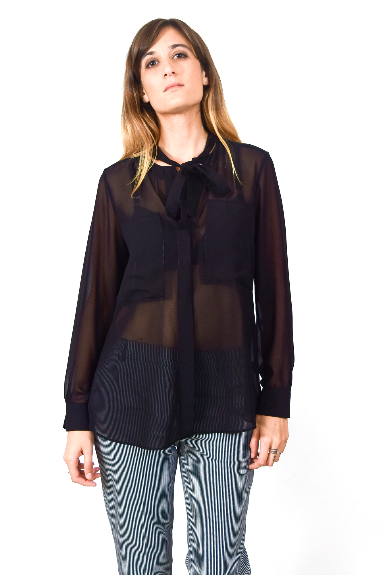 Camisa fluida con lazo Sanctuary 